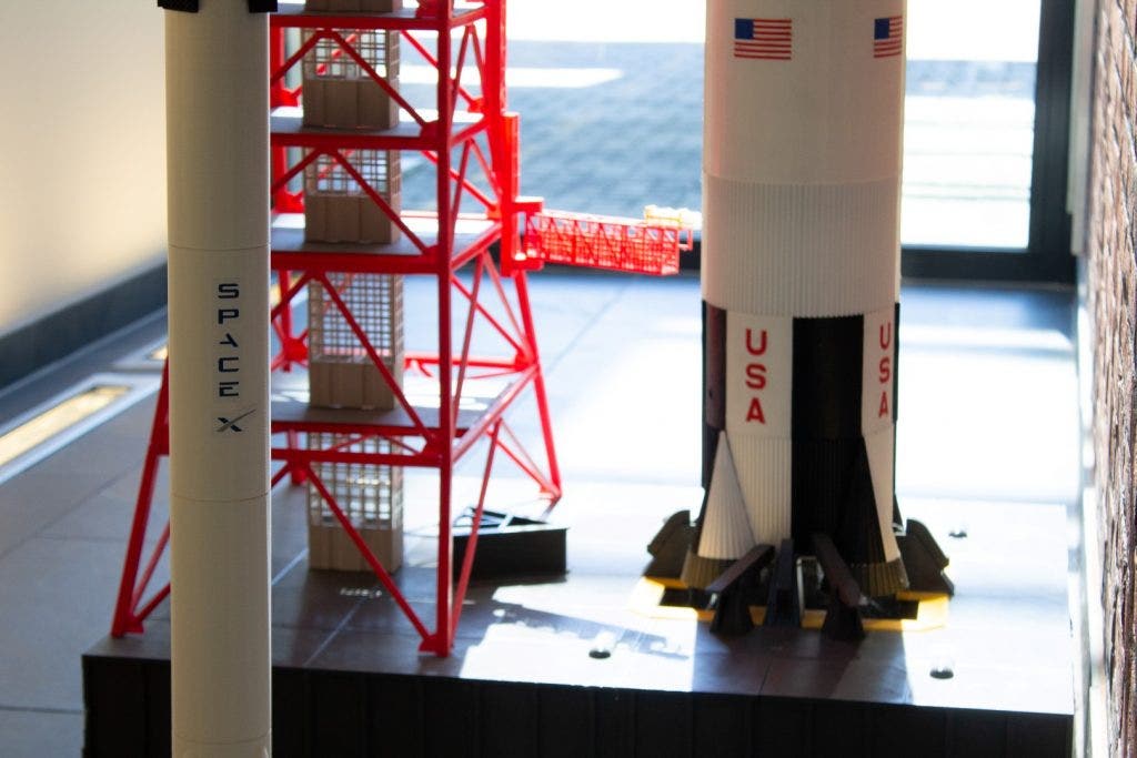 The “Falcon 9 Model” by Anthony Williams and The “Dragon – M3” by An Duong The “Falcon 9 Model” by Anthony Williams and The “Dragon – M3” by An Duong