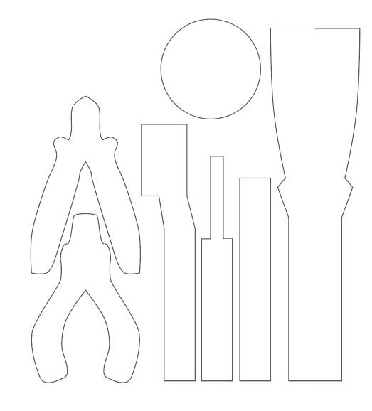 Draw outlines tool inlays - Draw outlines
